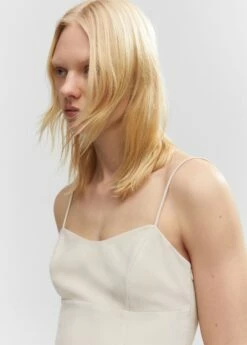 Robe Midi Décolletée -New Trendy Shop 57062001 05 D1