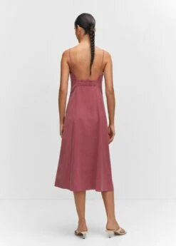 Robe Midi Décolletée -New Trendy Shop 57062001 85 R