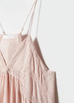 Robe Maxi Détails Dentelle -New Trendy Shop 57062002 81 D8