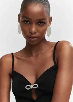 Top Maille Détail Strass -New Trendy Shop 57062516 99 D1