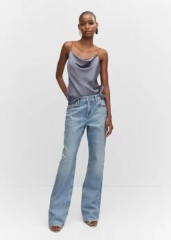 Top Satin Col Bénitier -New Trendy Shop 57062884 92 99999999 01