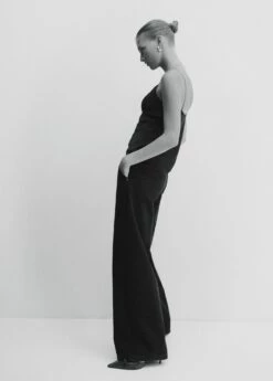 Top Satin Col Bénitier -New Trendy Shop 57062884 99 D2