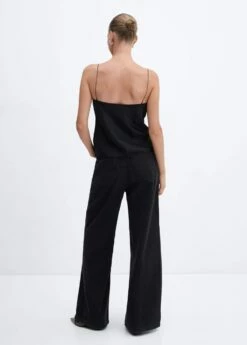 Top Satin Col Bénitier -New Trendy Shop 57062884 99 R