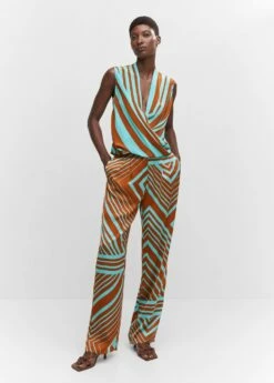 Chemisier Cache-cœur à Rayures 8 Chemisier Cache-cœur à Rayures -New Trendy Shop 57062889 46 99999999 01