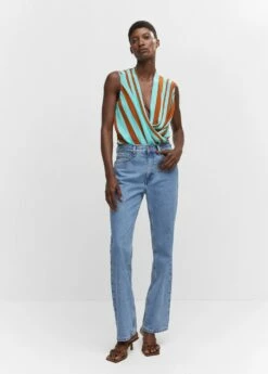 Chemisier Cache-cœur à Rayures 11 Chemisier Cache-cœur à Rayures -New Trendy Shop 57062889 46 D2