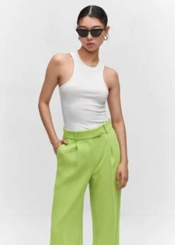 Pantalon Pinces Wideleg 28 Pantalon Pinces Wideleg -New Trendy Shop 57063797 14 D1