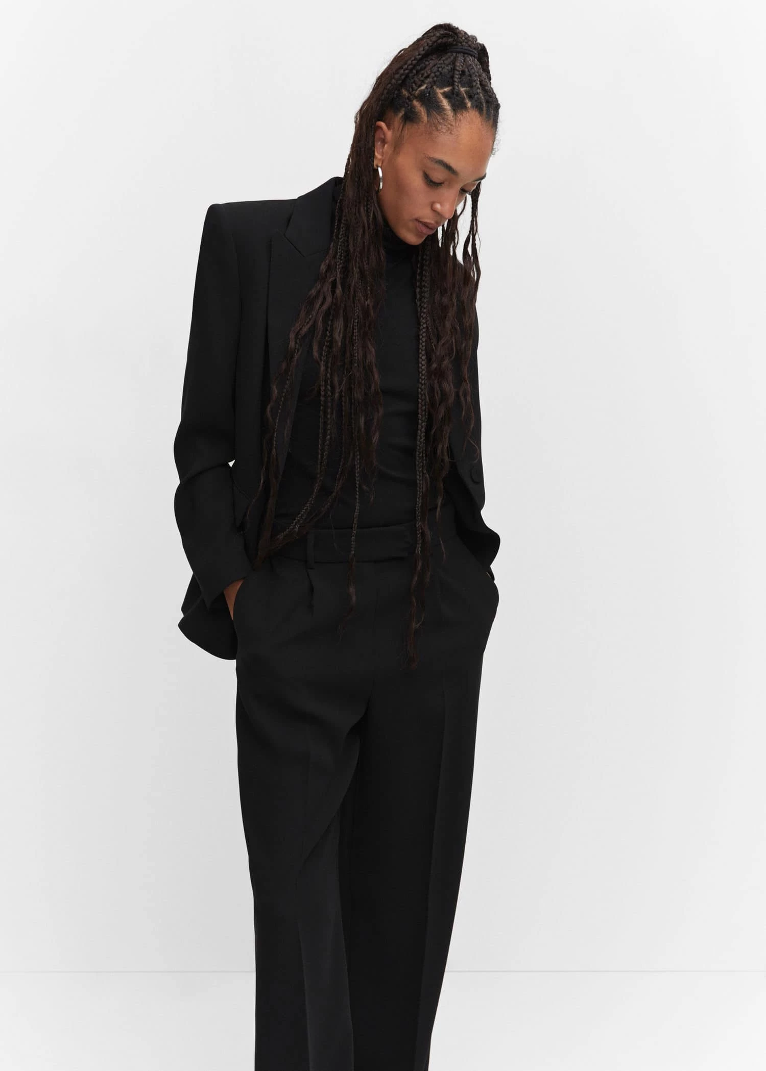 Pantalon Pinces Wideleg 4 Pantalon Pinces Wideleg – Image 4