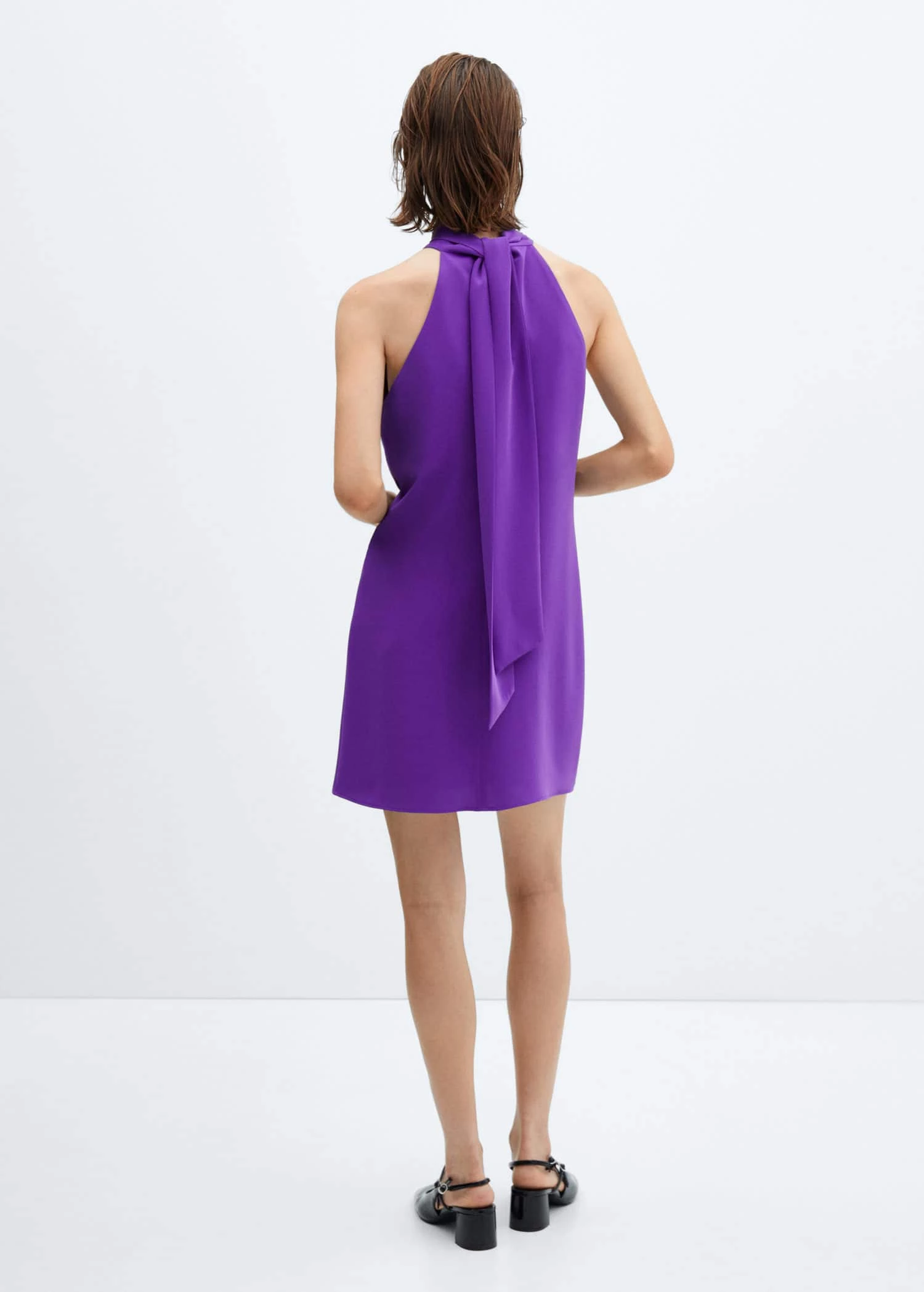 Robe Emmanchures Américaines Nœud 3 Robe Emmanchures Américaines Nœud – Image 3