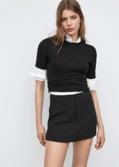 Jupe Short Taille Haute -New Trendy Shop 57063811 99 D1