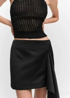 Minijupe Satinée Nœud 12 Minijupe Satinée Nœud -New Trendy Shop 57063817 99 D6