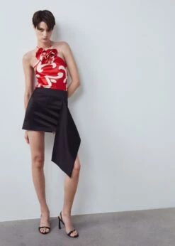 Minijupe Satinée Nœud 13 Minijupe Satinée Nœud -New Trendy Shop 57063817 99 D7