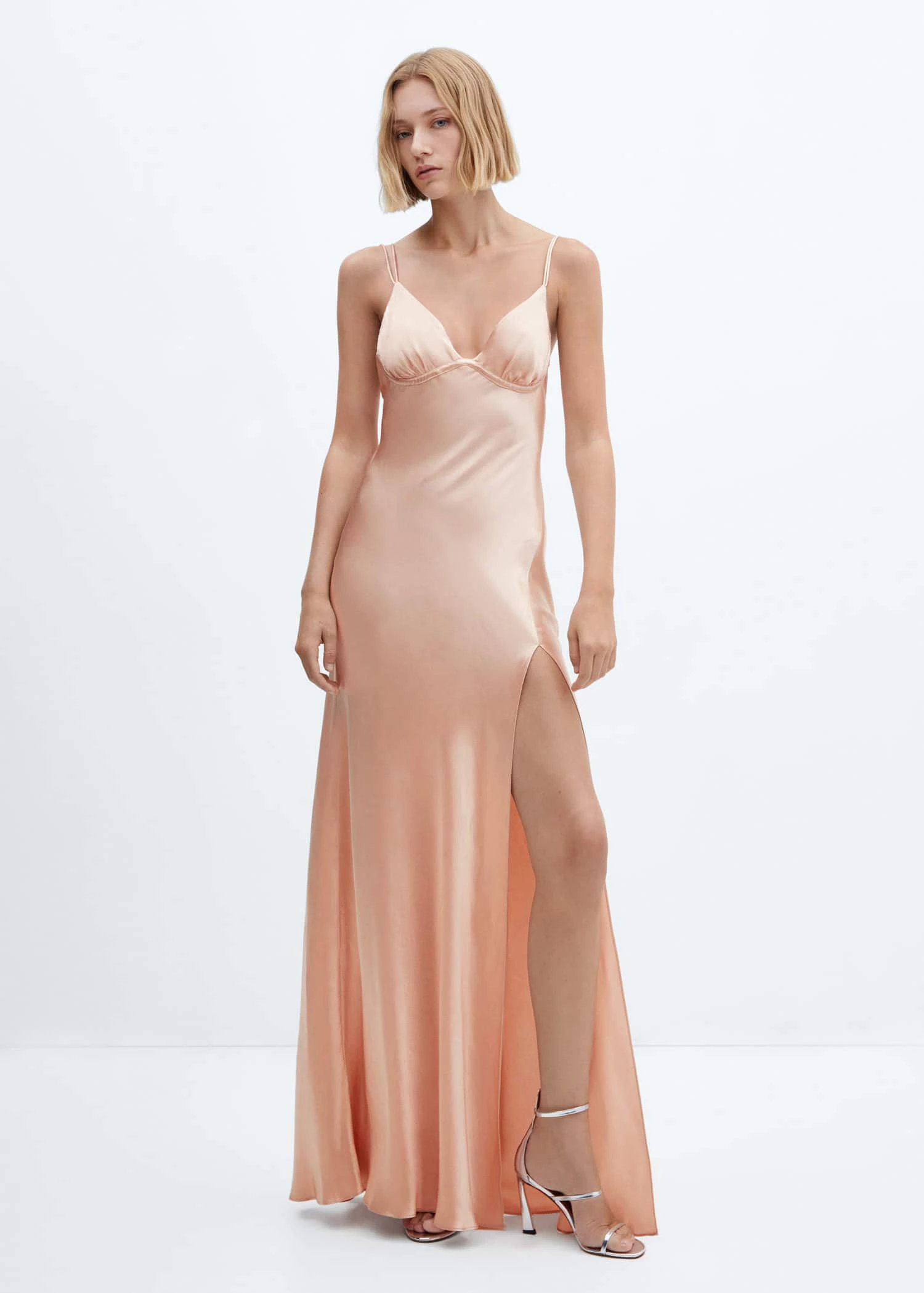 Robe Style Lingerie Satinée 2 Robe Style Lingerie Satinée – Image 2