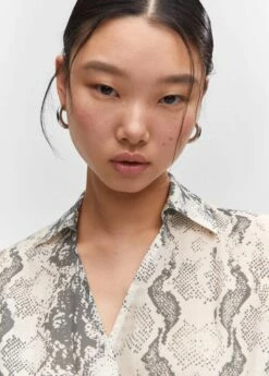 Robe Lyocell En Imprimé Serpent 12 Robe Lyocell En Imprimé Serpent -New Trendy Shop 57063819 02 D1