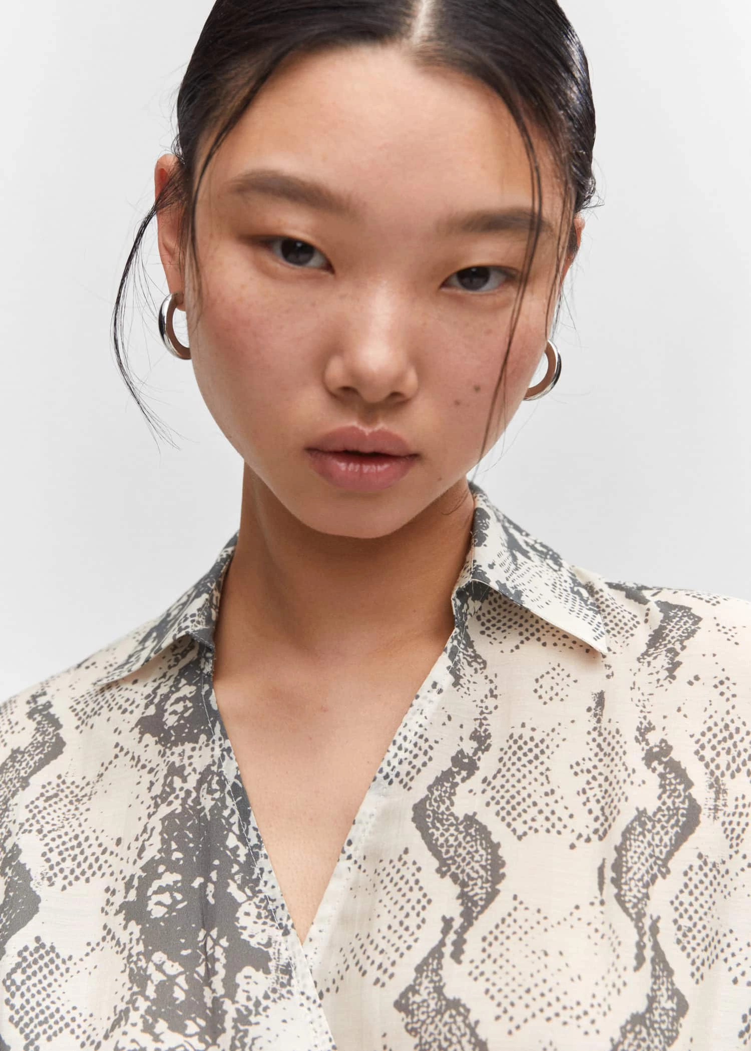 Robe Lyocell En Imprimé Serpent 4 Robe Lyocell En Imprimé Serpent – Image 4