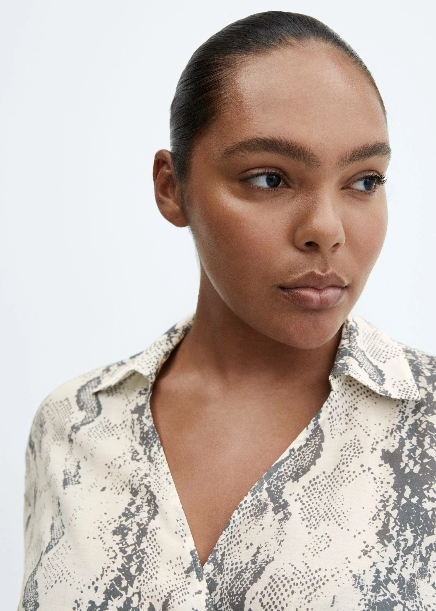 Robe Lyocell En Imprimé Serpent 6 Robe Lyocell En Imprimé Serpent – Image 6