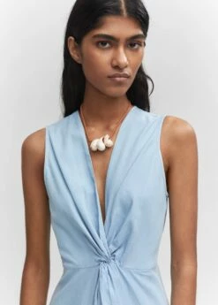 Robe Midi Nœud -New Trendy Shop 57064010 TC D1