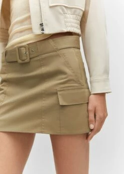 Minijupe Cargo Ceinture