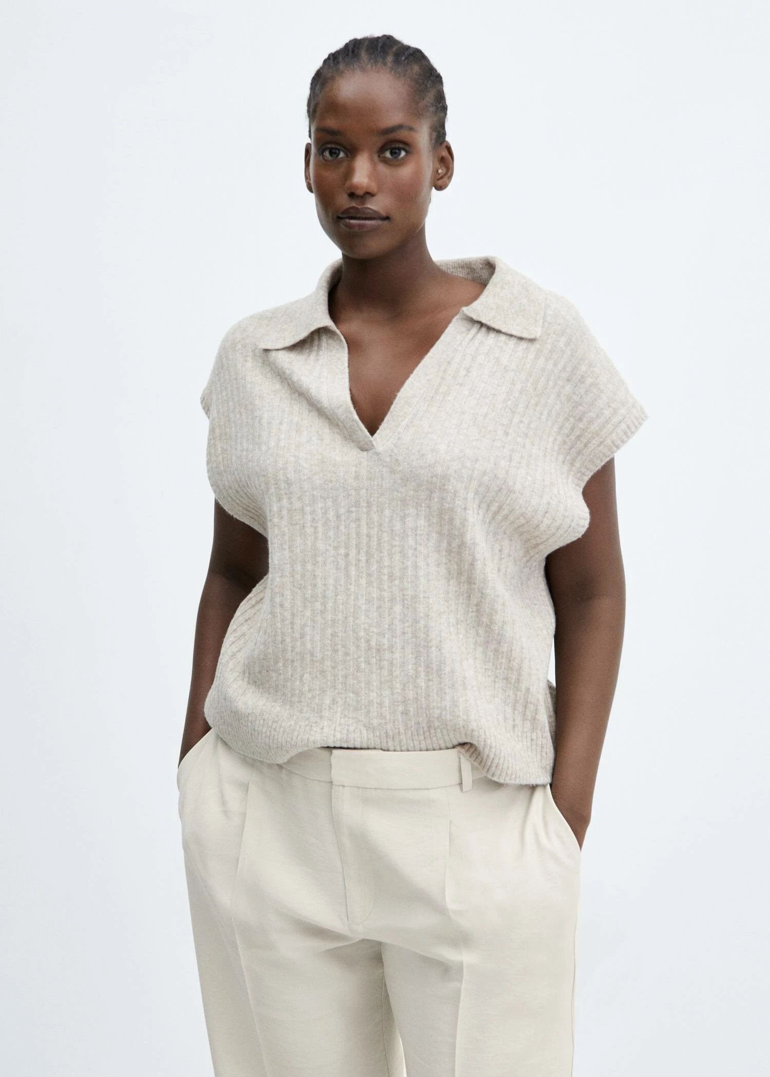 Pantalon Droit Pinces 8 Pantalon Droit Pinces – Image 8