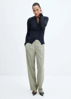 Pantalon Droit Pinces 27 Pantalon Droit Pinces -New Trendy Shop 57065810 40 99999999 01