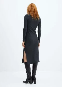 Robe Décolleté Zippé -New Trendy Shop 57065811 95 R