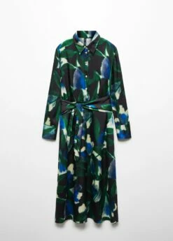 Robe Chemisier Imprimée 13 Robe Chemisier Imprimée -New Trendy Shop 57065812 43 B