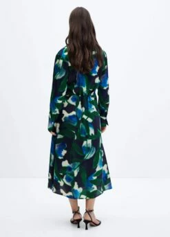 Robe Chemisier Imprimée 9 Robe Chemisier Imprimée -New Trendy Shop 57065812 43 R