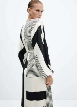 Robe Cache-cœur Imprimée -New Trendy Shop 57065964 05 D2