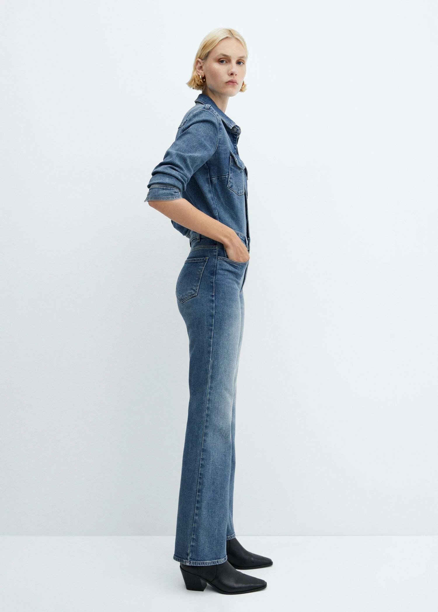 Combi-pantalon En Jean 5 Combi-pantalon En Jean – Image 5