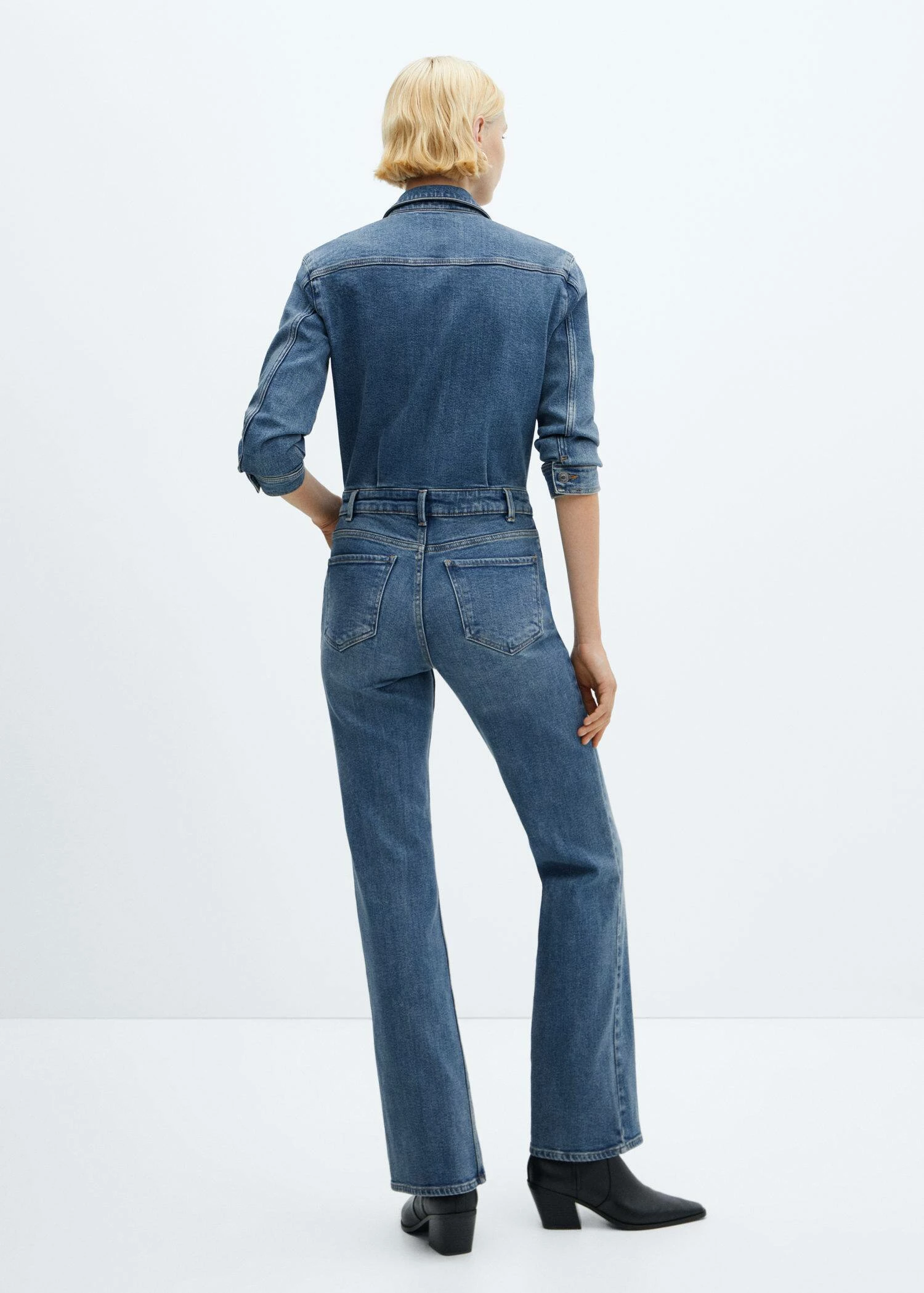 Combi-pantalon En Jean 3 Combi-pantalon En Jean – Image 3