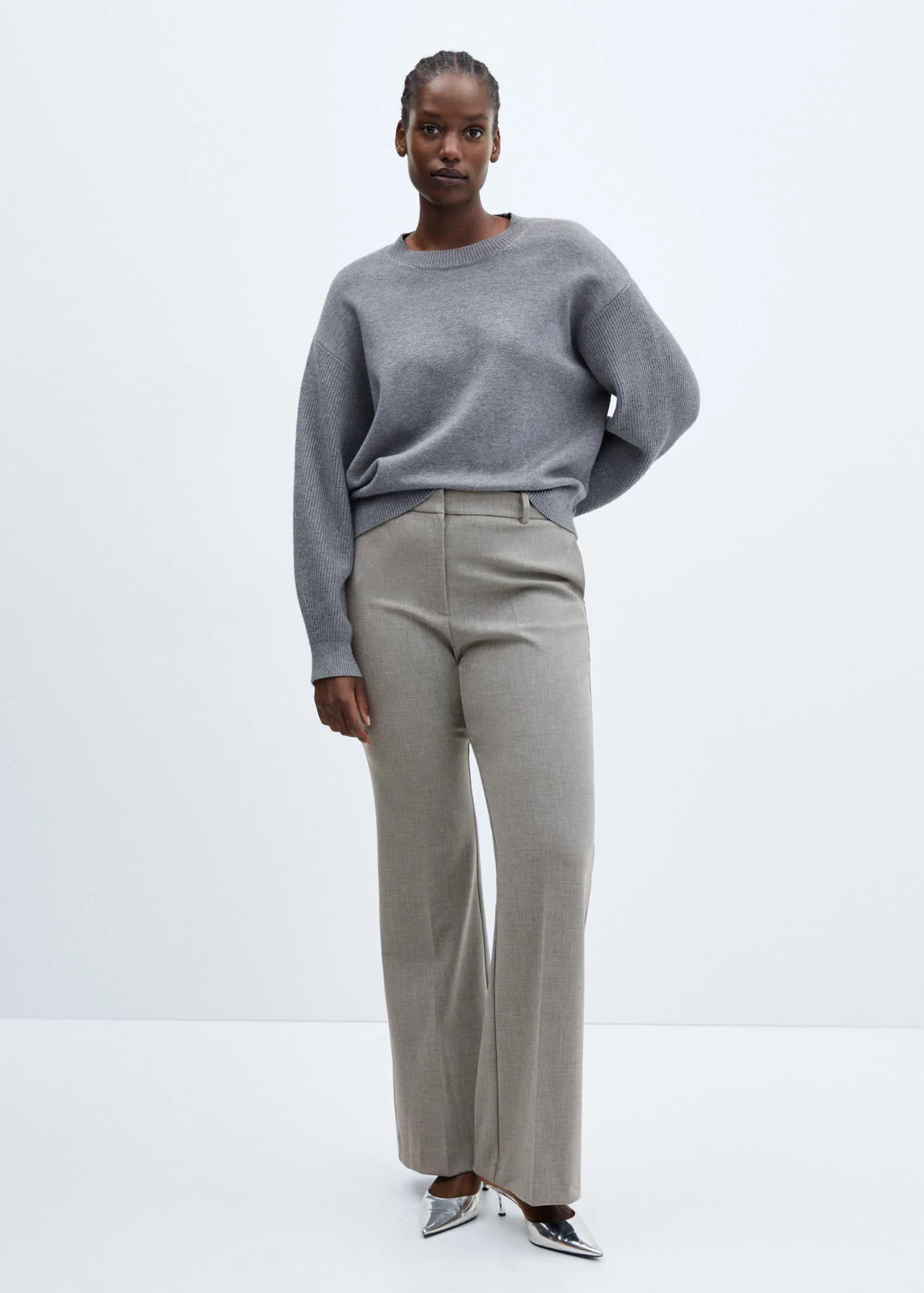 Pantalon Chiné Wideleg 6 Pantalon Chiné Wideleg – Image 6