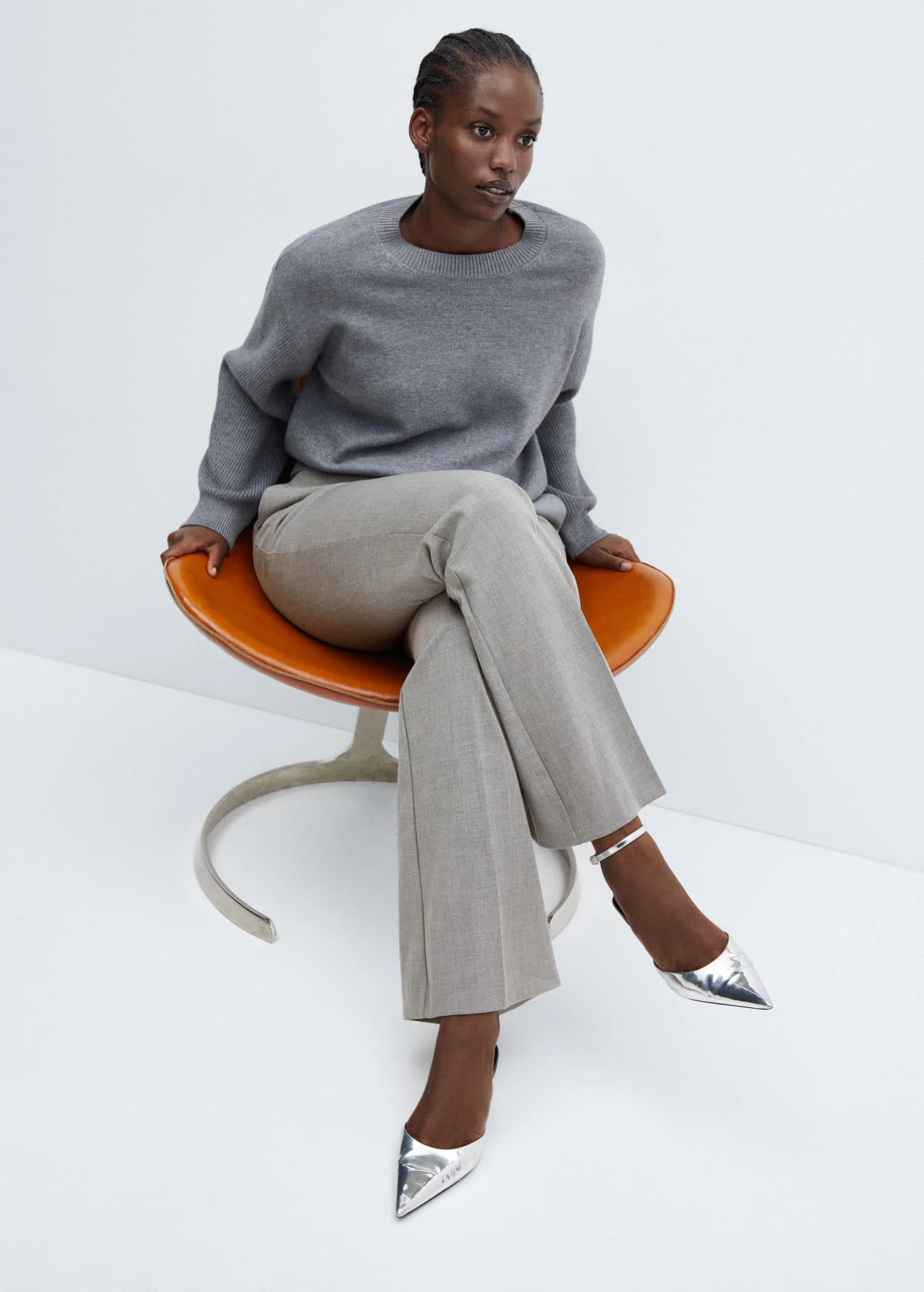 Pantalon Chiné Wideleg 7 Pantalon Chiné Wideleg – Image 7