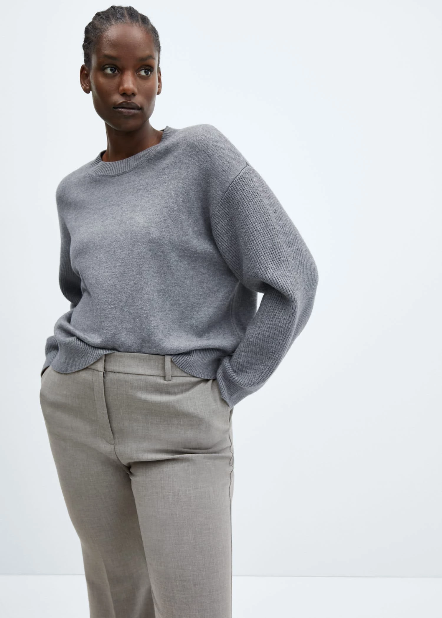 Pantalon Chiné Wideleg 8 Pantalon Chiné Wideleg – Image 8