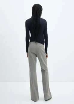 Pantalon Chiné Wideleg 12 Pantalon Chiné Wideleg -New Trendy Shop 57066716 94 R