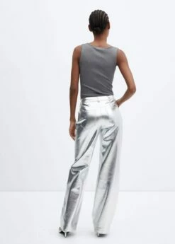 Pantalon Wideleg Foil 10 Pantalon Wideleg Foil -New Trendy Shop 57066726 PL R