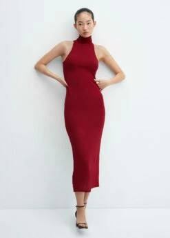 Robe Midi Col Montant -New Trendy Shop 57067125 78 D2