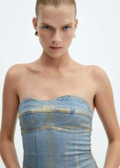 Robe En Jean Foil 11 Robe En Jean Foil -New Trendy Shop 57067126 OR D1
