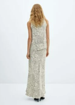 Jupe Longue En Imprimé Cachemire -New Trendy Shop 57067718 01 R