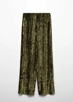 Pantalon Plissé Velours -New Trendy Shop 57069100 43 B