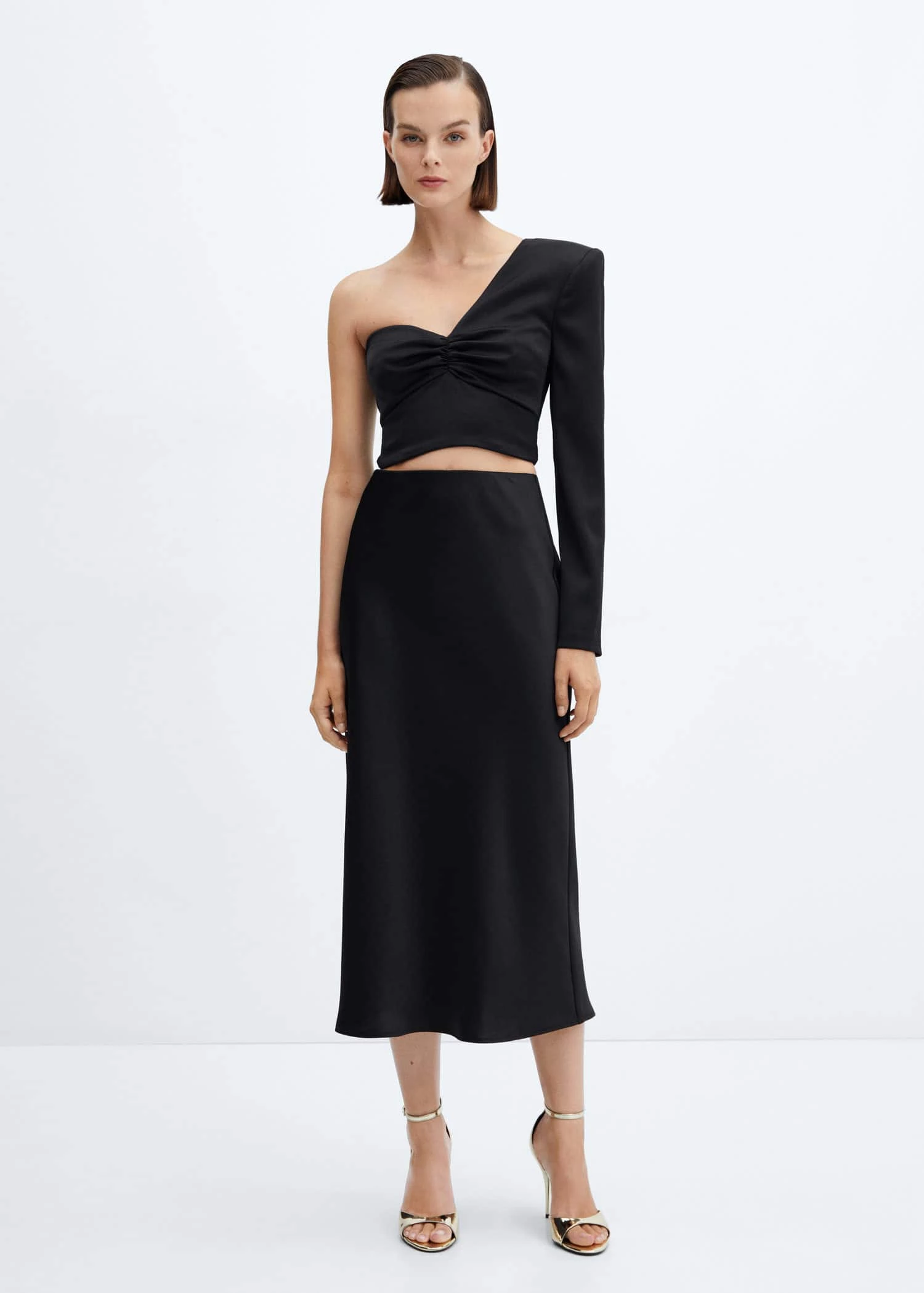 Blouse Crop Asymétrique 2 Blouse Crop Asymétrique – Image 2