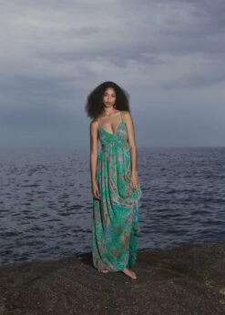 Robe Imprimée Dos Nu -New Trendy Shop 57071114 43 D6