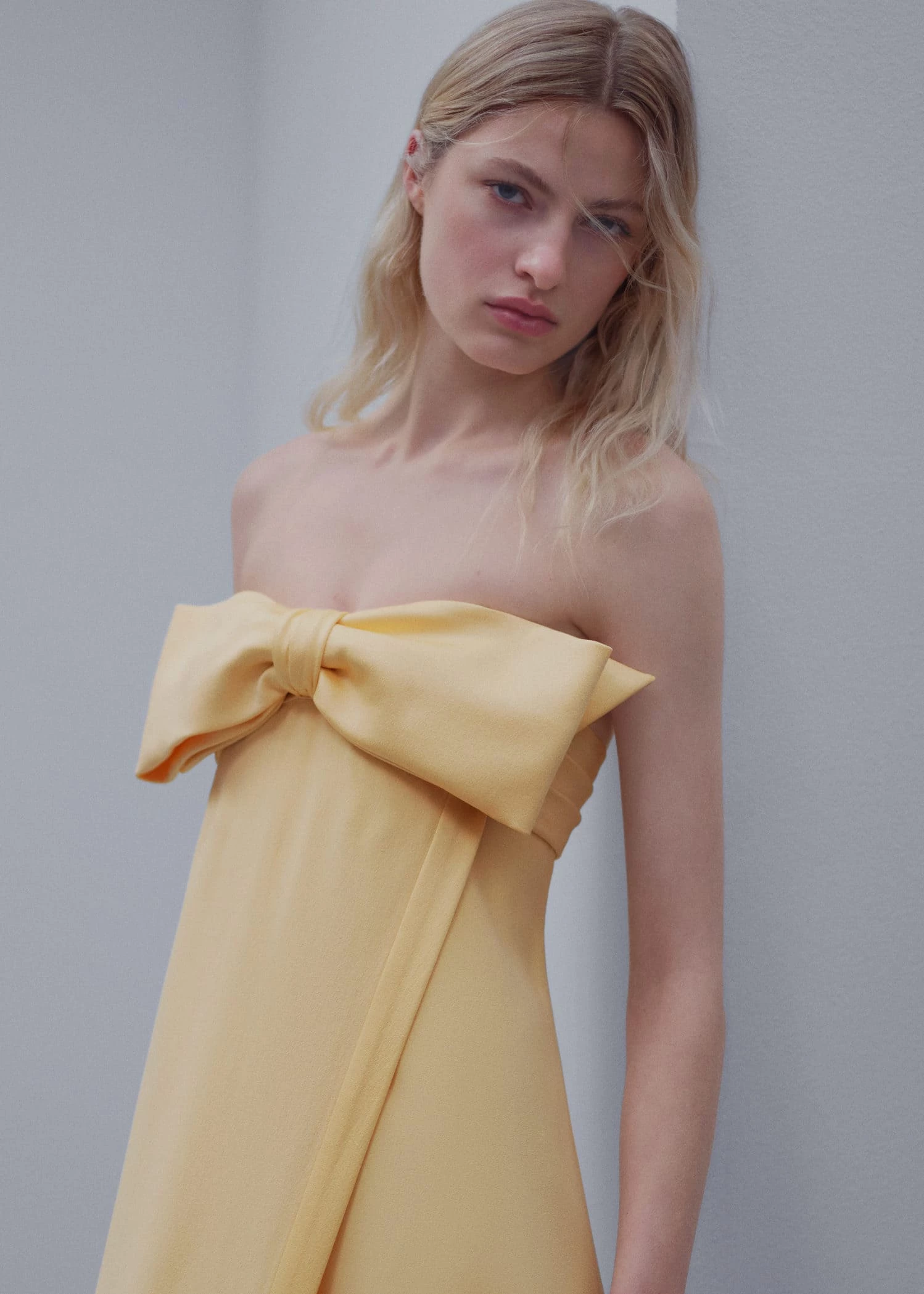 Robe Cache-cœur Col Nœud 4 Robe Cache-cœur Col Nœud – Image 4