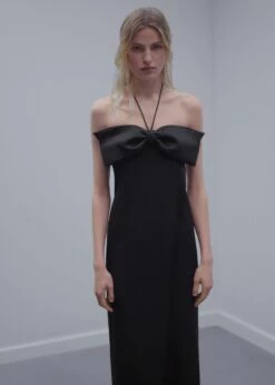 Robe Cache-cœur Col Nœud 25 Robe Cache-cœur Col Nœud -New Trendy Shop 57071173 99