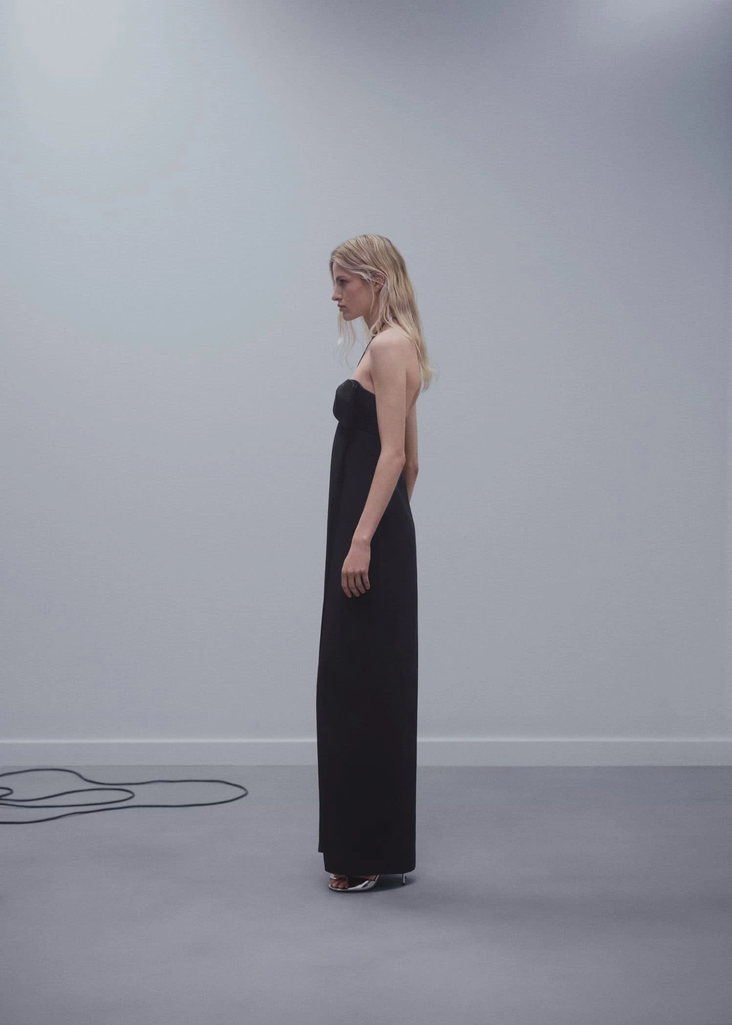 Robe Cache-cœur Col Nœud 13 Robe Cache-cœur Col Nœud – Image 13