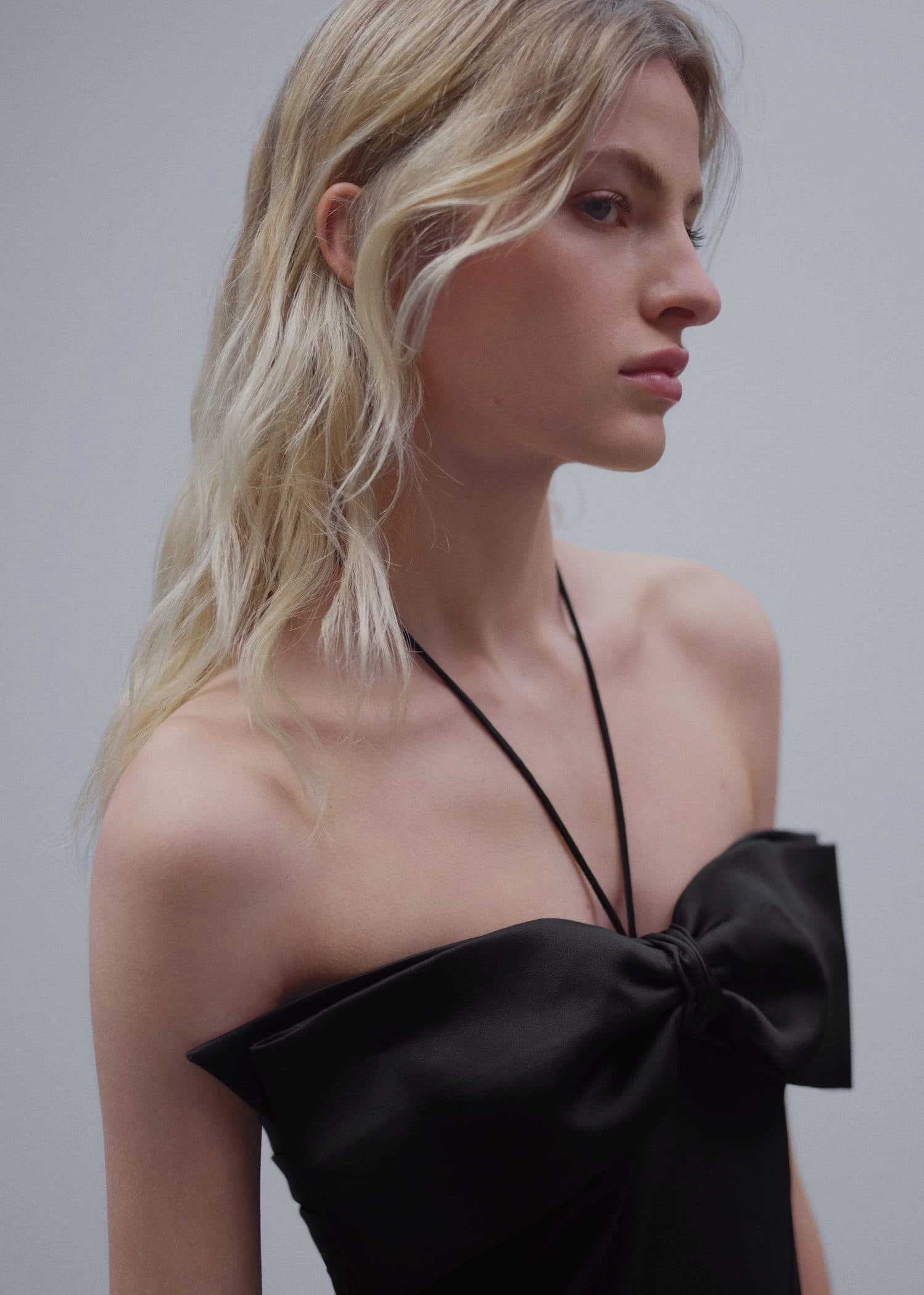 Robe Cache-cœur Col Nœud 14 Robe Cache-cœur Col Nœud – Image 14