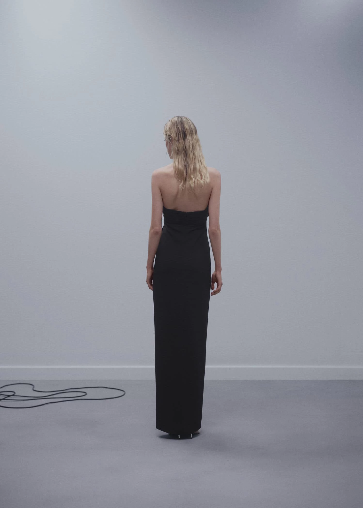 Robe Cache-cœur Col Nœud 11 Robe Cache-cœur Col Nœud – Image 11