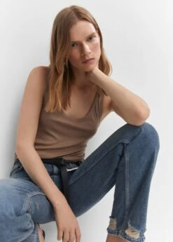 Top Fluide à Bretelles -New Trendy Shop 57072001 35 D2