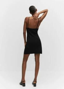 Robe Maille Détail Strass -New Trendy Shop 57072516 99 R