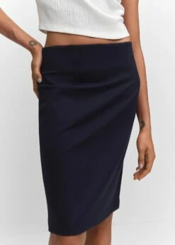 Jupe Crayon Fendue Maille Point De Rome 20 Jupe Crayon Fendue Maille Point De Rome -New Trendy Shop 57072885 69 D6