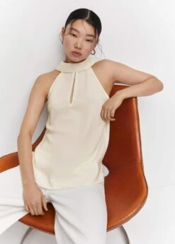 Blouse Emmanchures Américaines Ouverture -New Trendy Shop 57073805 05 D2