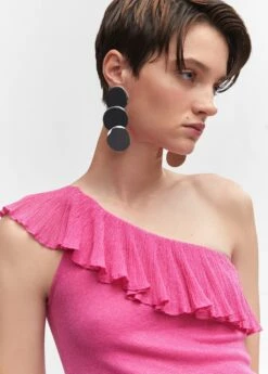 Top Volant Asymétrique -New Trendy Shop 57073813 85 D1